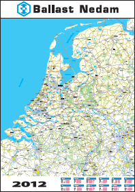 Nederland met kalender