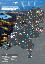 Nederland met geo-data